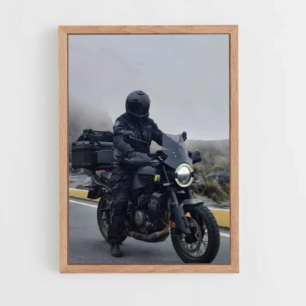 Poster Ride the Dawn – affiche Husqvarna (vue 4)